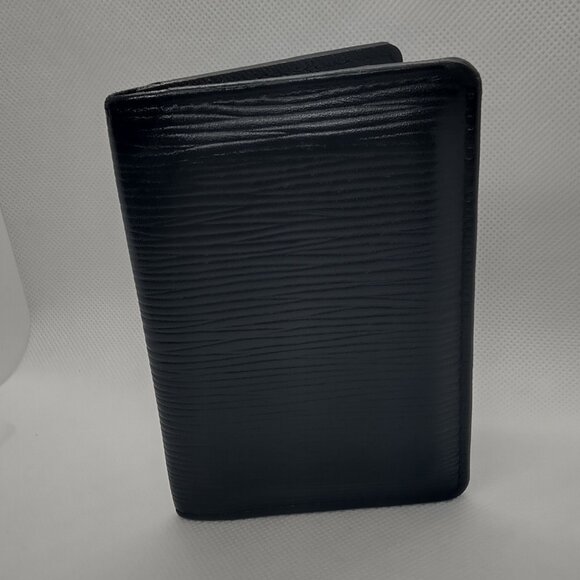 Louis Vuitton Men's Epi Leather Card Holder - Black - Picture 1 of 9